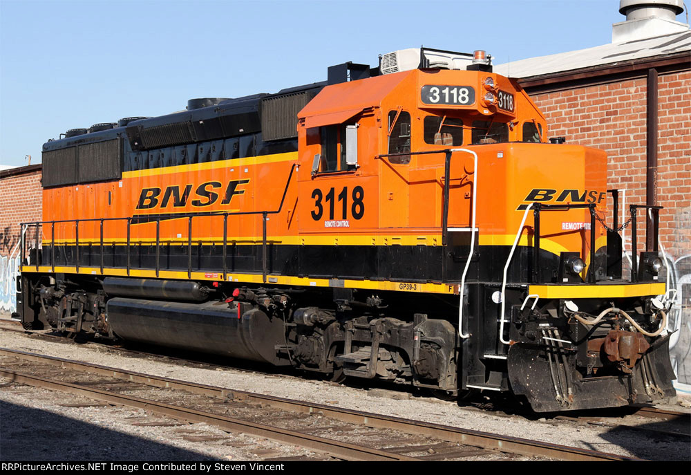 BNSF GP 39-3 #3118